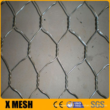 Low price Zinc aluminum alloy steel wire diy gabion wall mesh for thermal rock banks